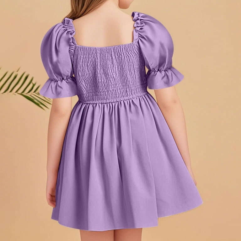 JUSLIO Dresses for Girls Beach Dresses Solid Casual Short Sleeve Cotton Dress Size 12 Y - Walmart.com JUSLIO Dresses for Girls Beach Dresses Solid Casual Short Sleeve Cotton Dress Size 12 Y - Walmart.com