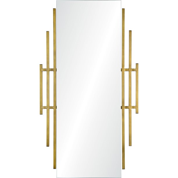Ren Wil Mt2320 Abi 54" Art Deco Modern Full Length Wall Mirror