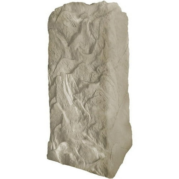 Landscape Rock – Natural Sandstone Appearance – Tall Monolith Utility Cover – Lightweight – Easy to Install