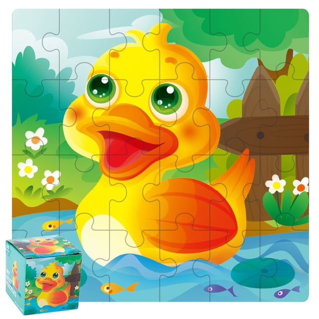 Big Save,HWRETIE Puzzles Clearance,Kids Baby Wooden Puzzle Cognition,Puzzle Learning Educational Toy