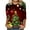 #1 Black, variant on Lolmot Ugly Shirts for Women 3/4 Sleeve Christmas Tops Workout Cute Santa Claus Christmas Tree Graphic Tunic Blouse Holiday Casual Crewneck T-Shirts