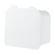 thumbnail image 2 of Caja de almacenamiento de pared | Organizador de baño y dispensador de servilletas | Estante de pared de 2 compartimentos para compresas y artículos de aseo, 2 of 6