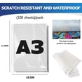 thumbnail image 2 of DTF Transfer Film - 100 Sheets A3 (11.7" x 16.5") for Direct Transfer Film Printing for DTF Ink Printing PET Film Printing and Transfer, 2 of 5