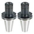 thumbnail image 1 of 2 Pack Collet Chuck CAT50-ER32 4" Gage Length Tool Holder Set for CNC Engraving Machine Milling Lathe Tool, 1 of 5