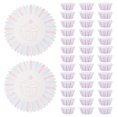 thumbnail image 1 of OULII 100Pcs Muffin Baking Cups for Bridal Shower in Assorted Color 7.00X7.00X3.20cm, 1 of 8