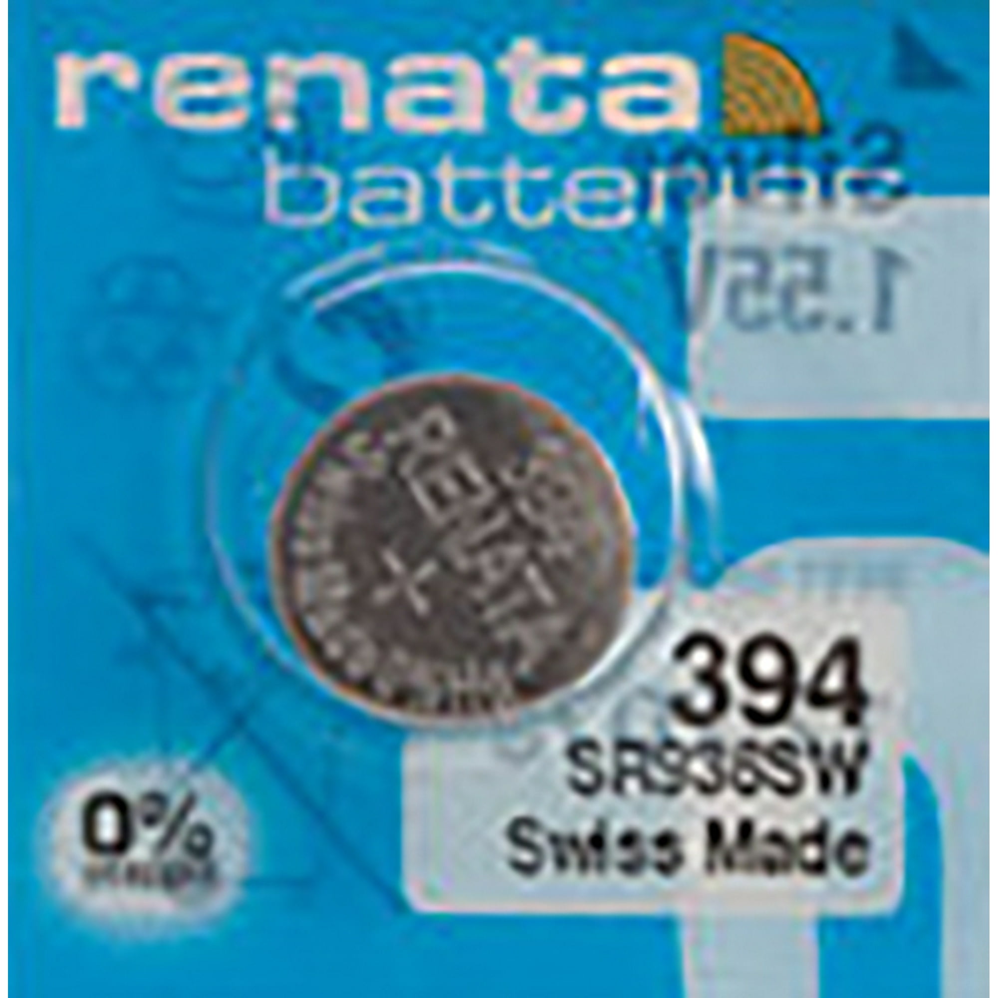 x Renata 394 Watch Batteries, SR936SW Battery