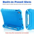 thumbnail image 6 of iPad Air 2 & Air 1st Case for Kids, iPad 6th/5th Generation Case for Kids (9.7-inch, 2018/2017), iPad Pro 9.7 Case w/Bulit-in Screen Protector & Pencil Holder, Shockproof Handle Stand Cover, 6 of 7