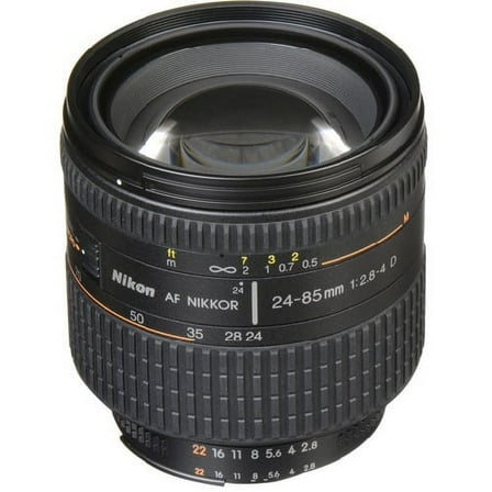Nikon AF FX NIKKOR 24-85mm f/2.8-4D IF Zoom Lens with Auto Focus for Nikon DSLR Cameras