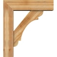 thumbnail image 3 of Ekena Millwork 8"W x 30"D x 34"H Olympic Block Rough Sawn Bracket w/ Offset Brace, Western Red Cedar, 3 of 25