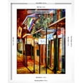 thumbnail image 5 of Art.com Old Bourbon Street Glow Art Print by Diane Millsap, White Frame Wall Art, 17" x 21", 5 of 5