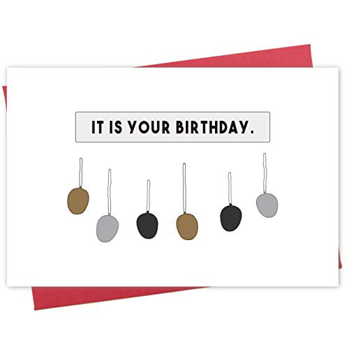 The Office Birthday Card, It Is Your Birthday Card, Dwight Schrute Birthday  Card for Him Her 