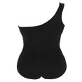 thumbnail image 3 of Women One Shoulder Plus Size Monokini Swimwear, 3 of 4