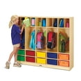 thumbnail image 4 of Large Locker Organizer – with 10 Clear Tubs, 4 of 6