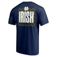 thumbnail image 3 of Men's Navy Notre Dame Fighting Irish Student Section T-Shirt, 3 of 3