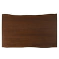 thumbnail image 5 of 60 Inch Dining Table, Brown Black, Wood, Rectangular, Kitchen Cafe Bistro Hospitality Restaurant, Modern Contemporary HB34390, 5 of 13