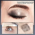thumbnail image 5 of Metallic Tube Mascara, Upgraded Waterproof Metal Wand Mascara, 3D Curling Eyelash Volumizing & Lengthening Mascara, Waterproof Smudge-Proof Steel Tube Eyelash, Long-Stay, Zero Clumps (Brown), 5 of 8