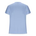 thumbnail image 6 of Cmfcve Round Neck T-shirts for Men Elastic Breathable Tee Tops Short Sleeve Pullover Sports T-shirt, 6 of 8