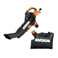 thumbnail image 1 of WORX WG509 12 Amp Trivac, 3 in 1 Electric Leaf Blower, Leaf Vacuum & Leaf Mulcher for Lawn Care, 1 of 4