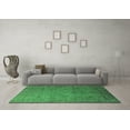 thumbnail image 3 of Ahgly Company Indoor Rectangle Oriental Green Industrial Area Rugs, 7' x 10', 3 of 4