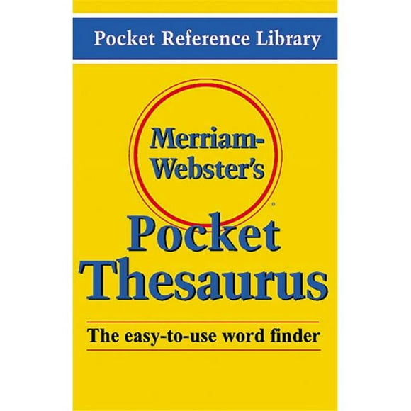 Merriam - Webster Inc. Thésaurus de Poche pour Websters MW-524X Merriam