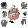 thumbnail image 4 of Baby Diaper Bag Backpack, Baby Bags For Boys Girls, Diaper Backpack Bag With A Changing Station, Multifunction Waterproof Large Travel Back Pack, Baby Registry Search, Newborn Baby Essential Gifts, 4 of 5