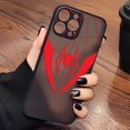 thumbnail image 3 of Funda para iPhone Apple 14 13 11 12 MINI Pro XS Max XR X 7 8 SE 2022 2020 6 Plus Funda Capa Shell Marvel Spiderman Venom LOGO, 3 of 5