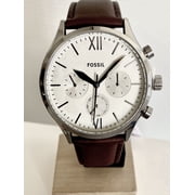 Fenmore Multifunction Brown Leather Watch