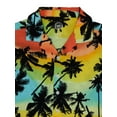 thumbnail image 2 of Wonder Nation Boys Camp Collar Button Up Shirt with Short Sleeves, Sizes 4-12, 2 of 3