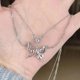 thumbnail image 3 of Collar con colgante de mariposa de cristal Y2K para mujer, cadena de clavícula ligera de lujo, Egirl, Punk, corazón, Grunge, joyería de moda, regalo de fiesta, 2023, 3 of 4