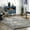 Loni Dark Grey, variant on nuLOOM Loni SuperiorWash Solid Machine Washable Shag Area Rug, 2' x 3', Loni Cream