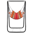 thumbnail image 3 of Neinkie Chaise Hamac avec Support, Chaise Balançoire avec Support, Hamac Robuste avec Support Inclus, Support de Balançoire pour Patio Intérieur Extérieur Cour, Capacité de Charge 440 Lb, 3 of 8