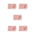 thumbnail image 1 of Matsuzay 50 Uds. Pantalla de papel nombres de invitados con estilo con tarjetas de nombre de boda corazón ahuecado tarjeta de identificación Type2 NO2, 1 of 6