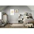 thumbnail image 3 of South Shore Ulysses Twin Mate's Platform Storage Bed with 3 Drawers, in Winter Oak, 3 of 10