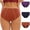 Orange, variant on jjayotai Womens Underpants Clearance 3PC Women's Menstrual Leak Proof Menstrual Panties Cotton Women's Physiological Underpants
