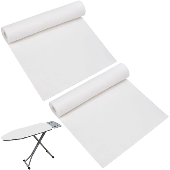 2Pcs Roning Board Padding Only Cut to Desired Sizes Fitting up to 57x21inch Ironing Boards Felt Non-Woven Fabric Underlay Pad