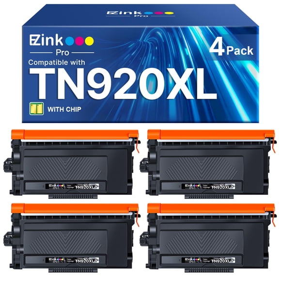 Cartucho de tóner E-Z Ink Pro TN920XL, paquete de 4, alto rendimiento