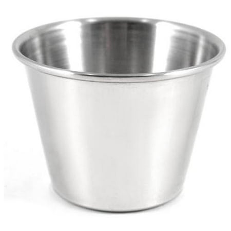 

Stainless Steel Sauce And Condiment Cups Set Of 12