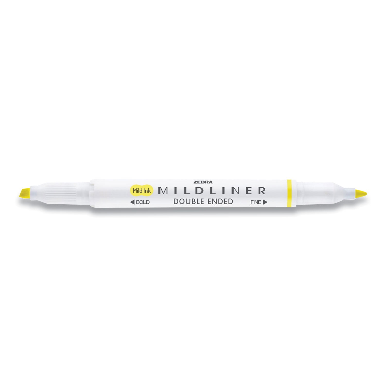 MILDLINER DOUBLE ENDED HIGHLIGHTER, ASSORTED INK COLORS, BOLD-CHISEL/FINE-BULLET TIPS, ASSORTED BARREL COLORS, 15/PACK | Bundle of 10 Packs