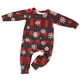 thumbnail image 1 of Conjunto navideño para padres e hijos, ropa de casa estampada, pijamas, pantalones de manga larga, conjunto de dos piezas, monos de poliéster para bebé, 1 of 2