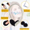 thumbnail image 3 of Auriculares Konohan, paquete de 30 unidades, con cable, ajustables, conector de 3,5 mm, 120 cm, 3 of 6
