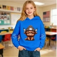 thumbnail image 5 of WAYUTE Girls Sweatshirts Cow Print Cute Hooded Sweatshirt for Boys Soft Pullover Kids Casual Hoodie with Pocket, 5 of 6
