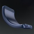 thumbnail image 5 of PANDACO Navy Brushed Metal Case for Motorola Edge 2024, 5 of 5