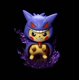 thumbnail image 1 of Anime GK Q PVC Figuras de acción Pikachu COS Gengar Charizard Modelo Juguetes Estatua 12 cm zhangyuxiang LED, 1 of 1