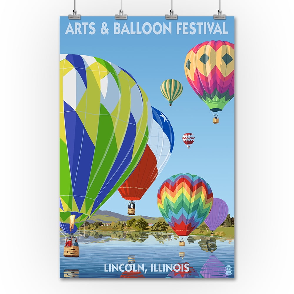 Lincoln, Illinois Illinois Arts and Balloon Festival Hot Air