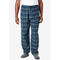 thumbnail image 2 of KingSize Men's Big & Tall Flannel Plaid Pajama Pants, 2 of 6