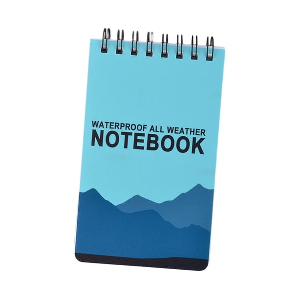 Bloc de notas de 55 hojas, de notas, cuadernos pequeños, blocs de notas a prueba de kusrkot almohadillas para escribir cuadernos