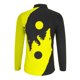 thumbnail image 4 of Camisas De Vestir Para Hombre Azul Blusa de hombre TopsO Neck Party camiseta elegante (Yellow, XXL), 4 of 5