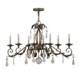 thumbnail image 2 of Meyda Tiffany 143961 Long Windsor 8 Light 17" Wide Crystal Candle Style Chandelier -, 2 of 5