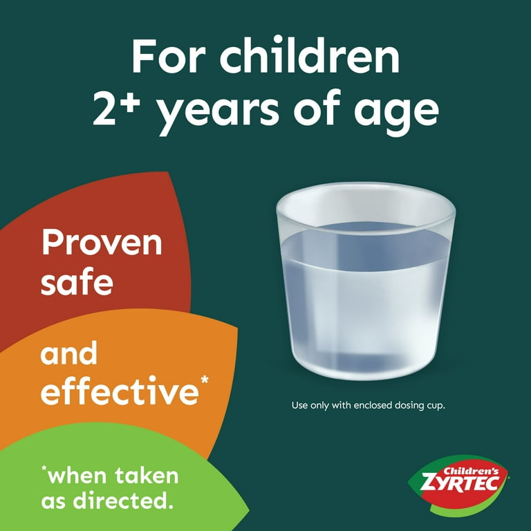 Zyrtec 24 Hour Allergy Relief Syrup