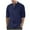 Navy, variant on asjyhkr Mens Cotton Linen Shirts Long Sleeve Button down Crew Neck Breathable Casual Beach Vacation Shirts with Pocket